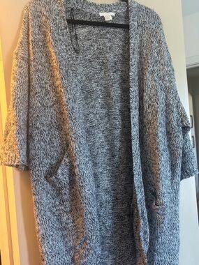 H&M Gray sweater Open-Front Women's Cardigan